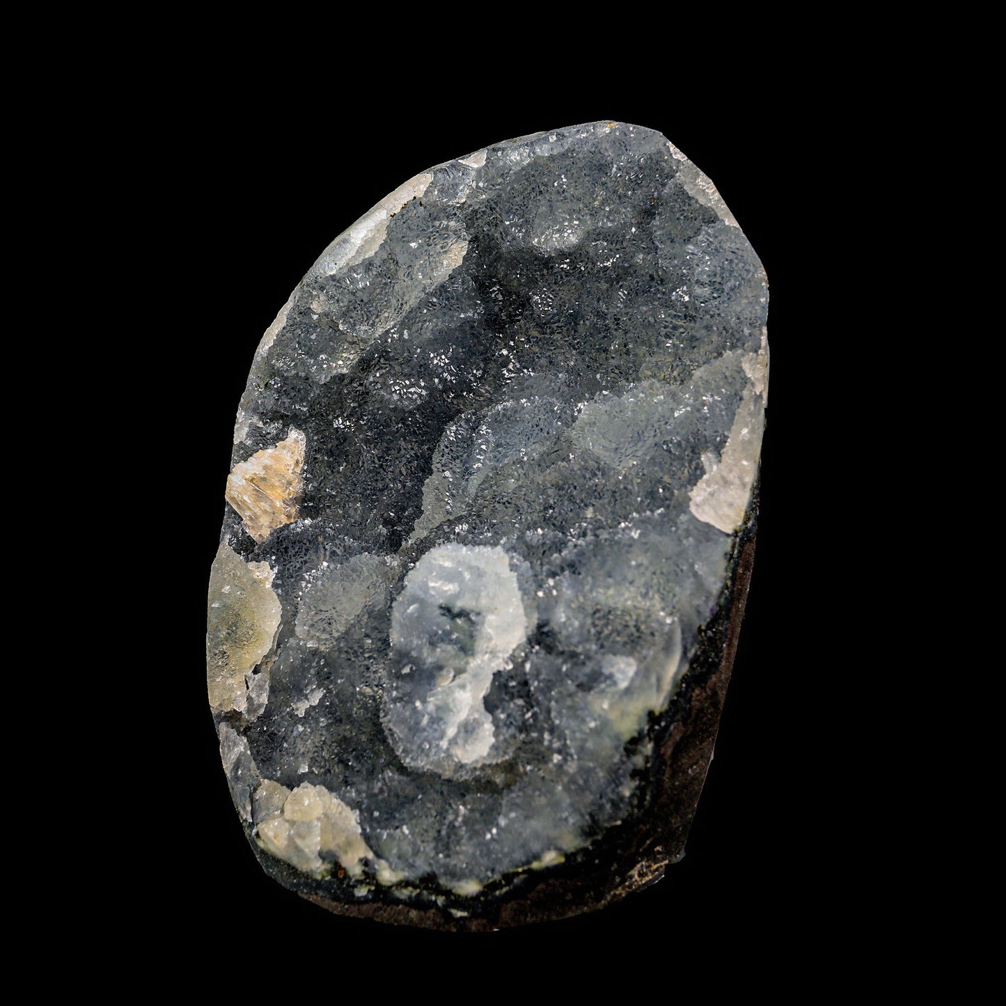 Black Chalcedony Natural Mineral Specimen # G 0082