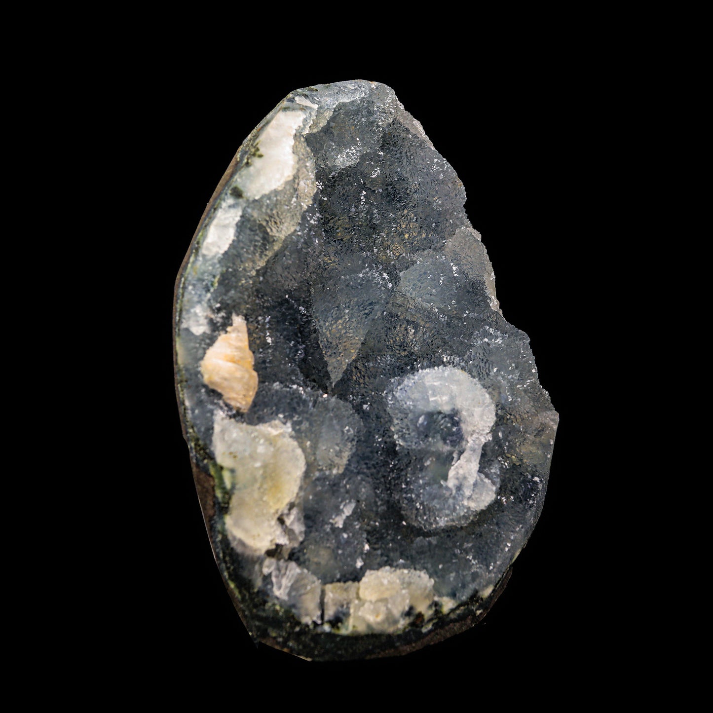 Black Chalcedony Natural Mineral Specimen # G 0082