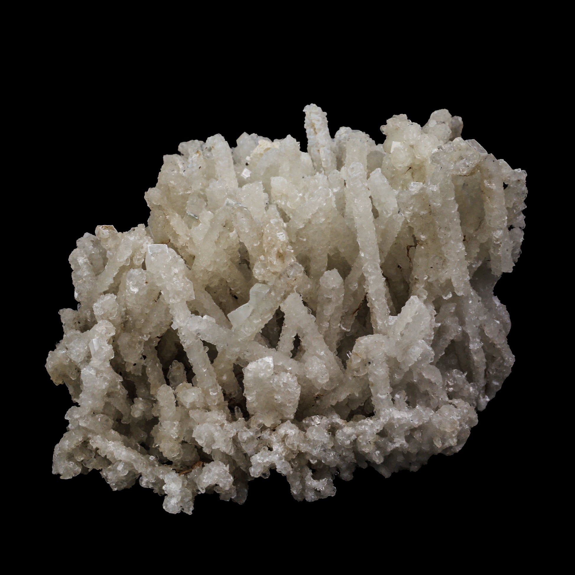 Chalcedony Stalactite with Apophyllite Coating  Natural Mineral Specimen  # G 0084