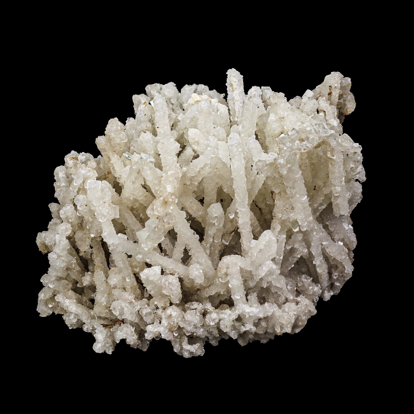 Chalcedony Stalactite with Apophyllite Coating Natural Mineral Specimen # G 0084
