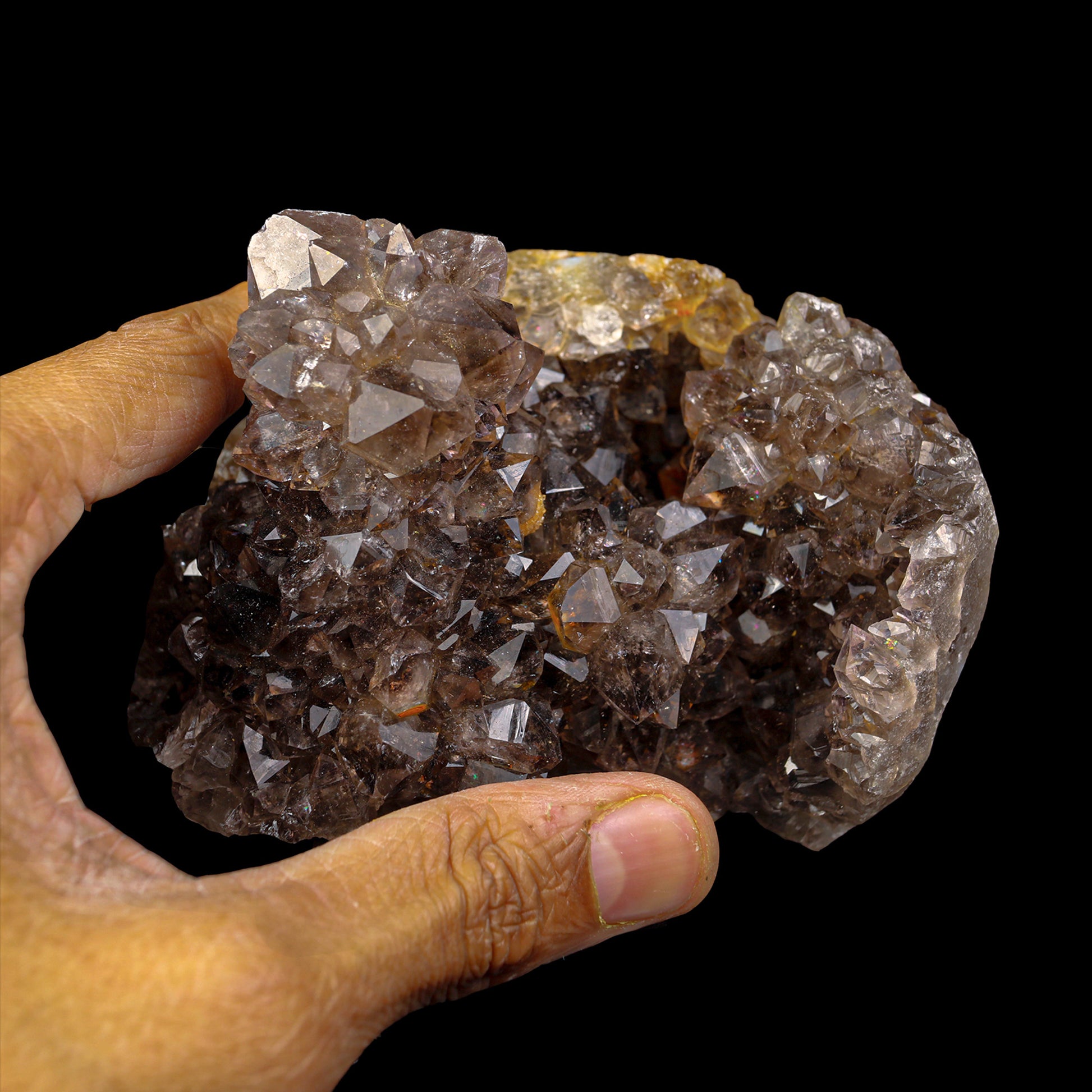 Smokey Amethyst Natural Mineral Specimen  # G 0085