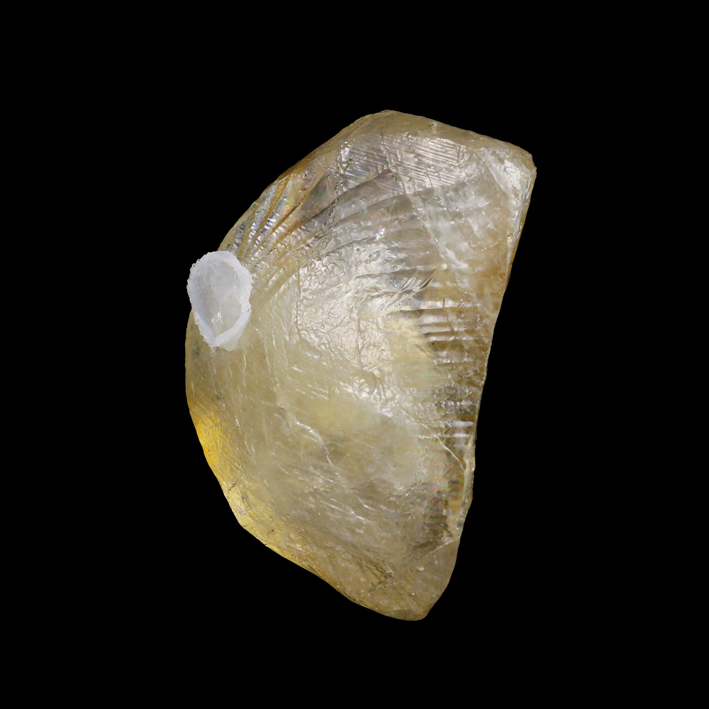 Yellow Calcite Natural Mineral Specimen # G 0096
