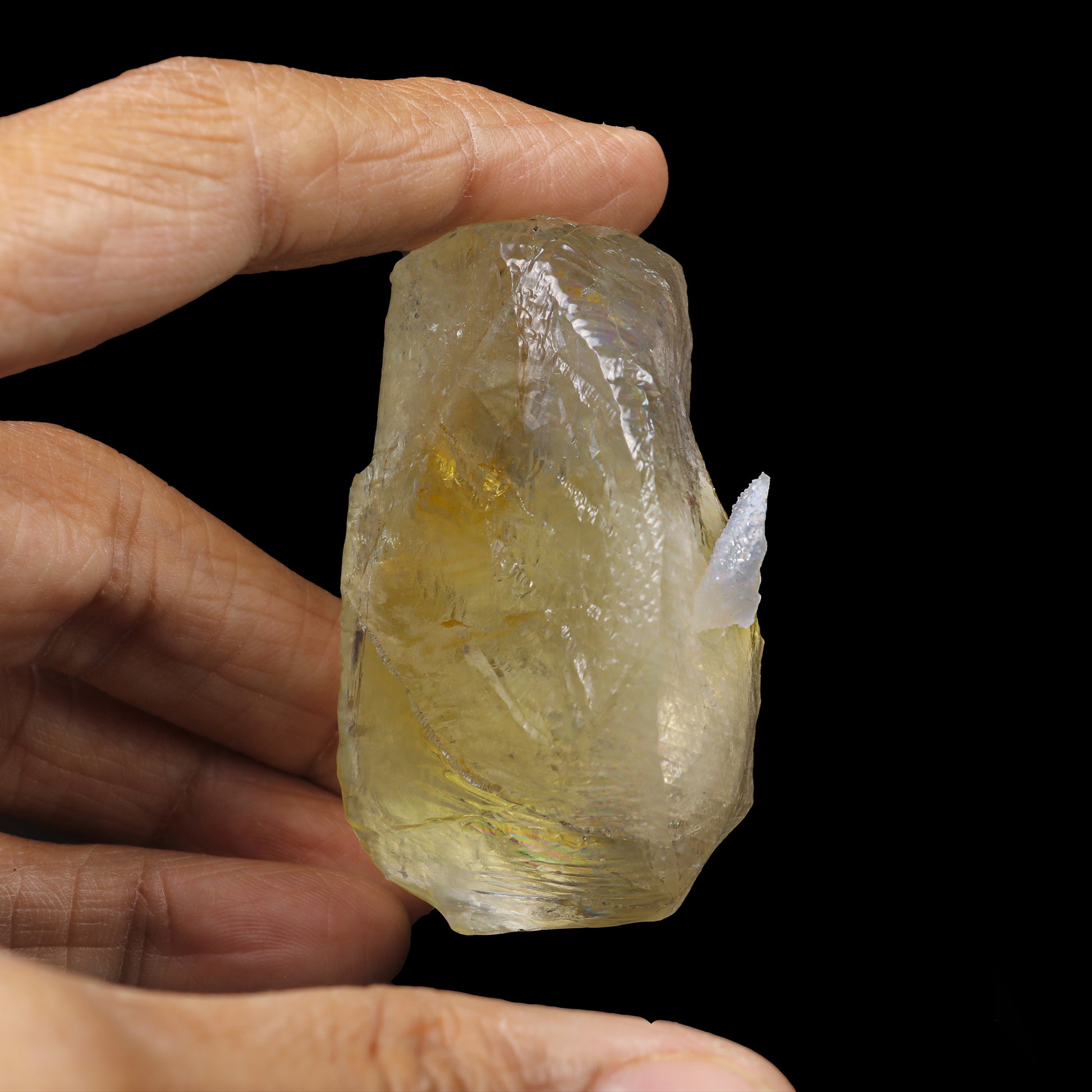 Yellow Calcite  Natural Mineral Specimen  # G 0096