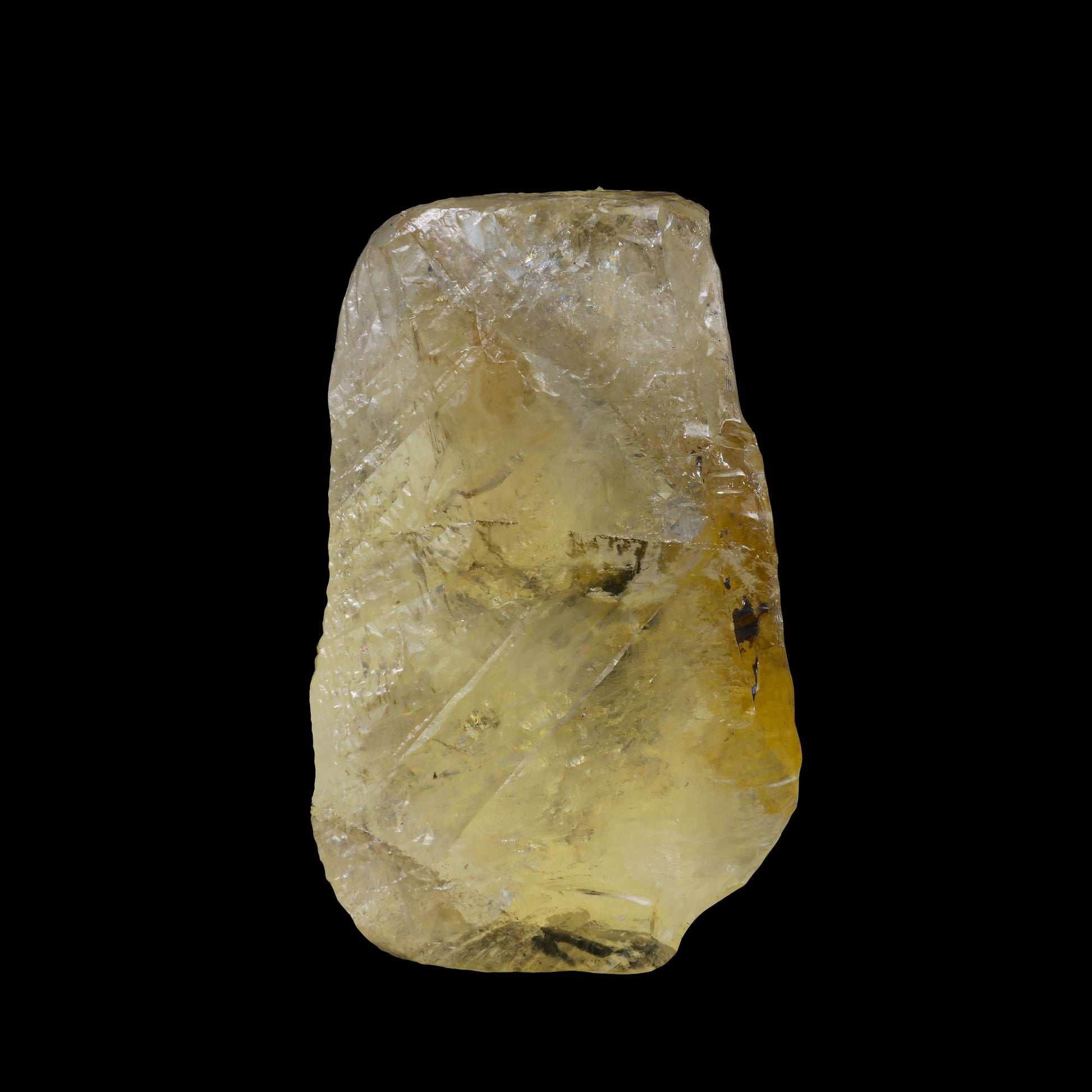 Yellow Calcite  Natural Mineral Specimen  # G 0096