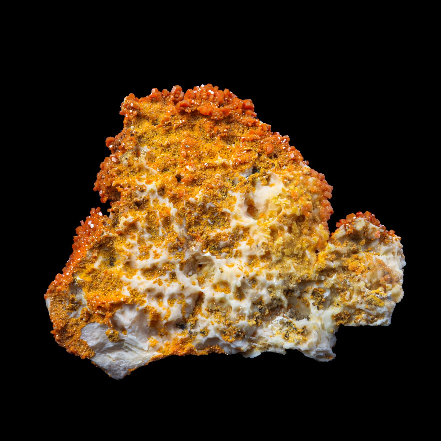Vanadinite Cluster Natural Mineral Specimen # G 0214