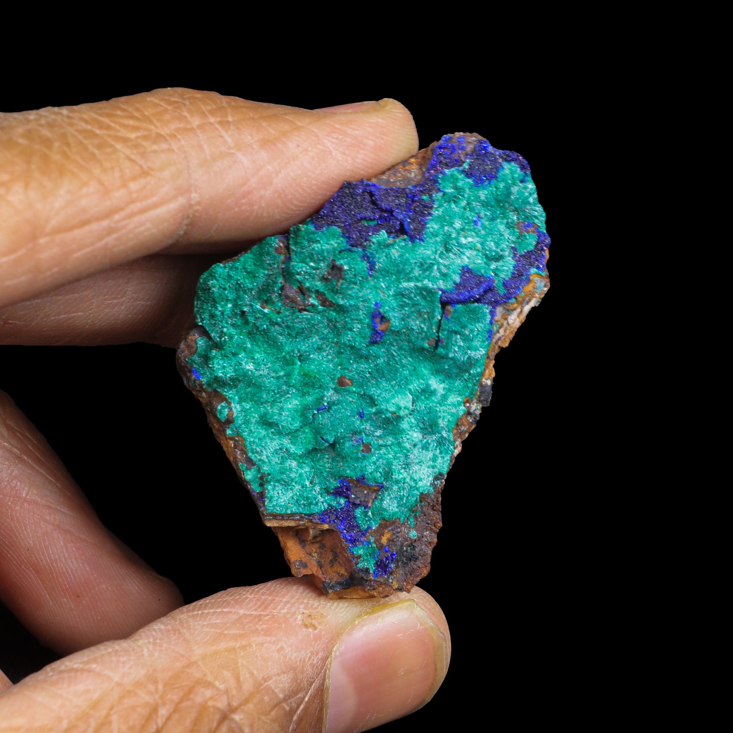 Azurite & Malachite Natural Mineral Specimen # G 0221