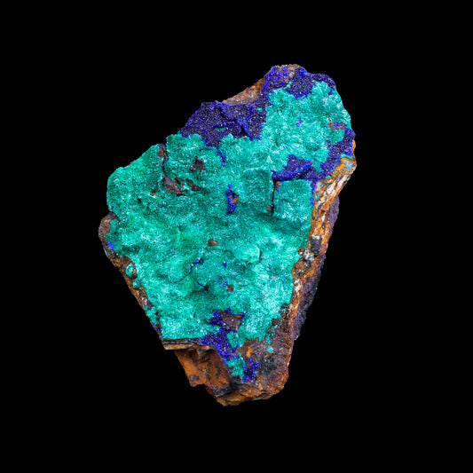 Azurite & Malachite Natural Mineral Specimen  # G 0221