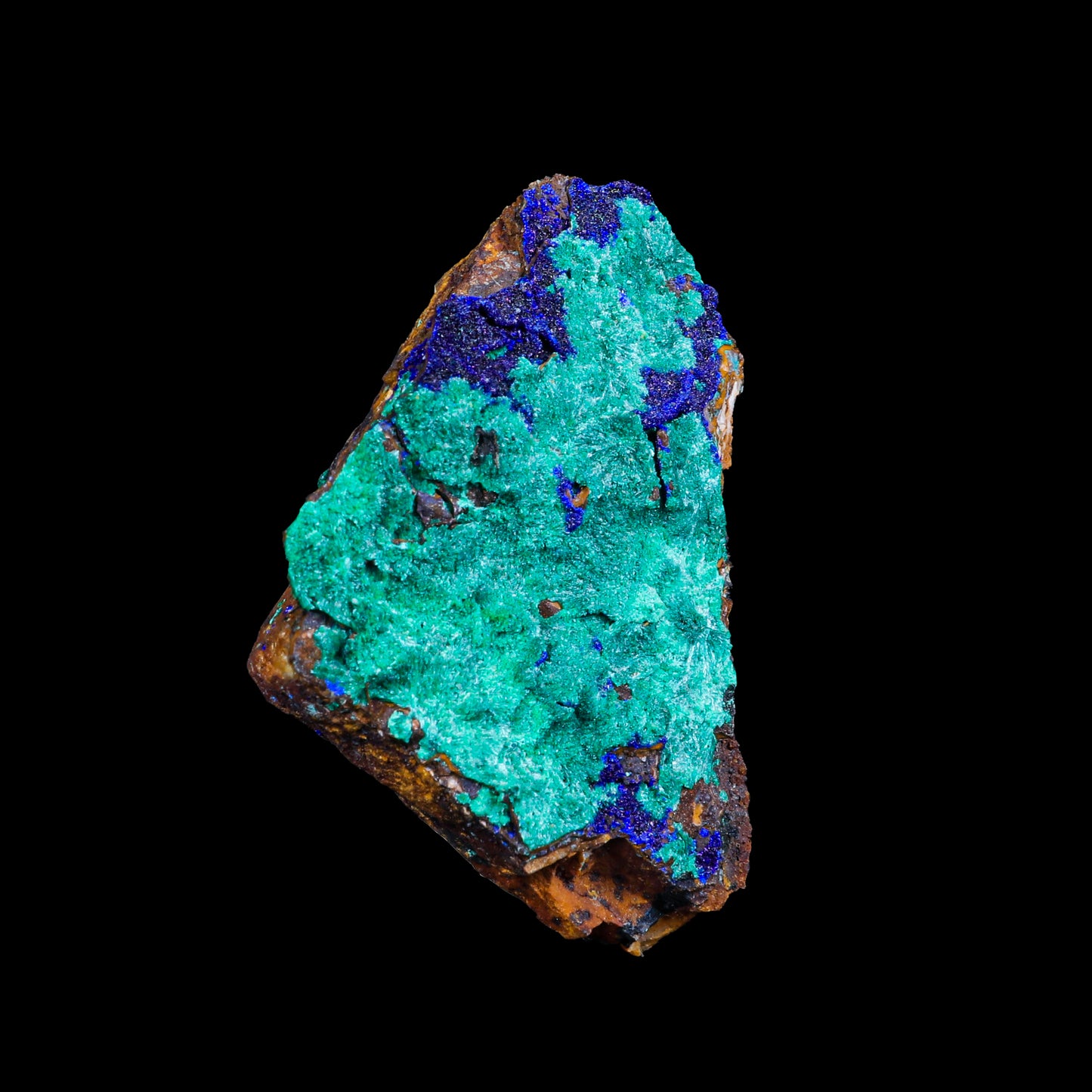 Azurite & Malachite Natural Mineral Specimen # G 0221