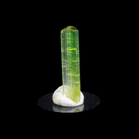Green Tourmaline Natural Mineral Specimen  # G 0222
