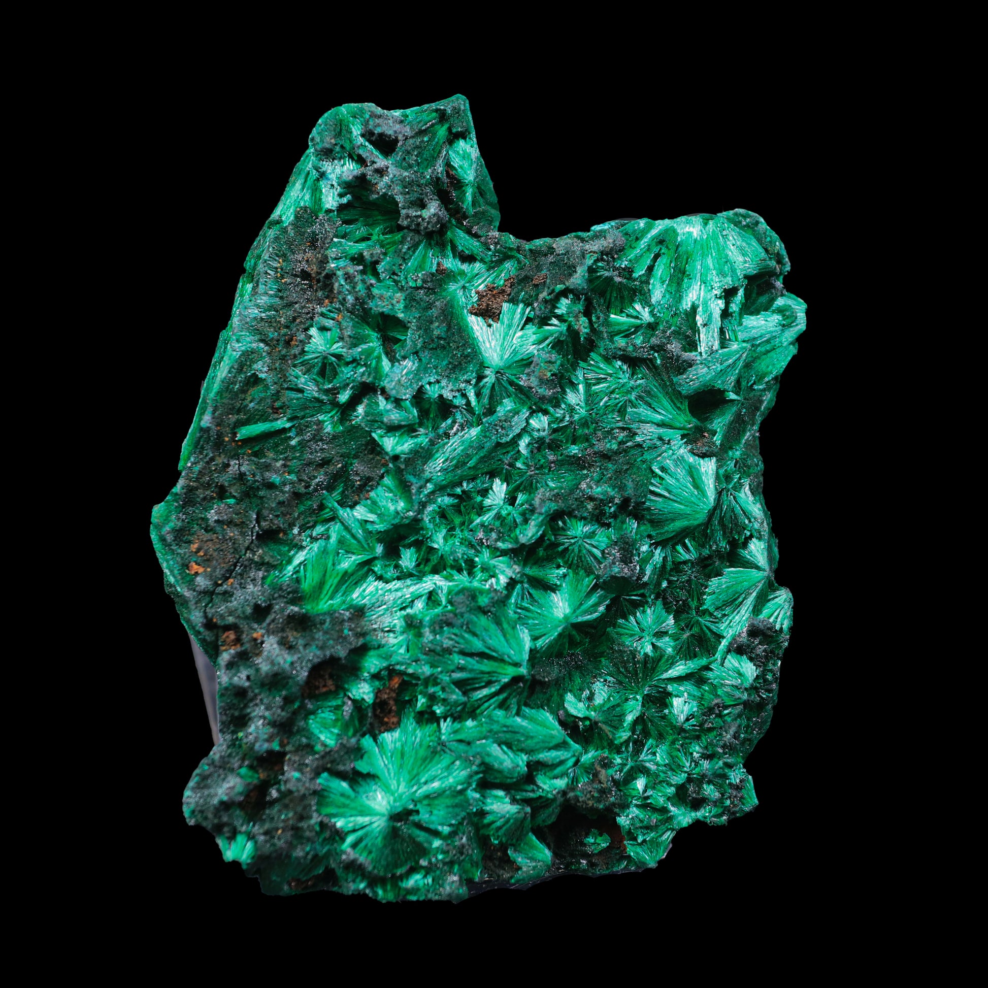 Malachite Cluster Natural Mineral Specimen  # G 0232