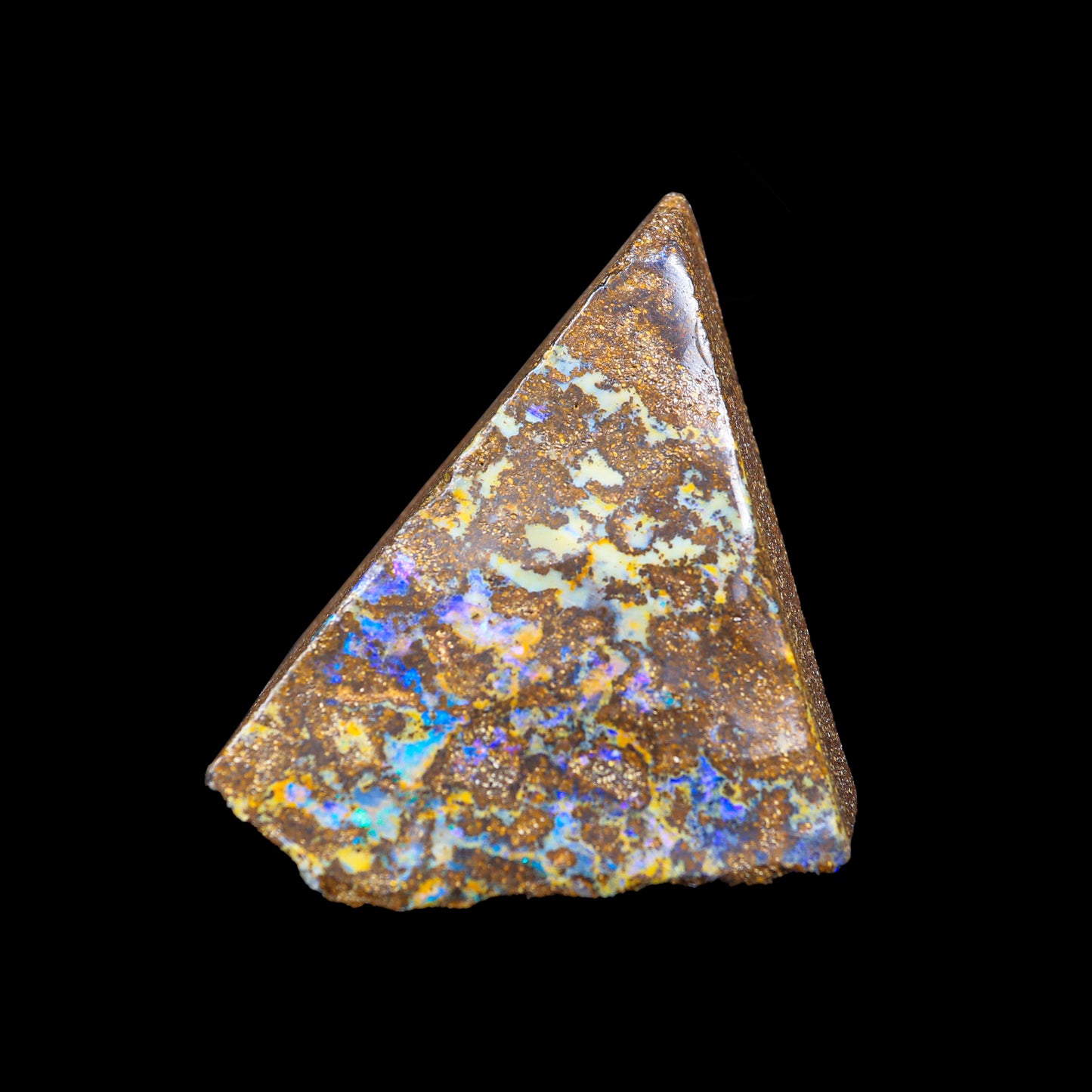Australian Boulder Opal Natural Mineral Specimen # G 0234