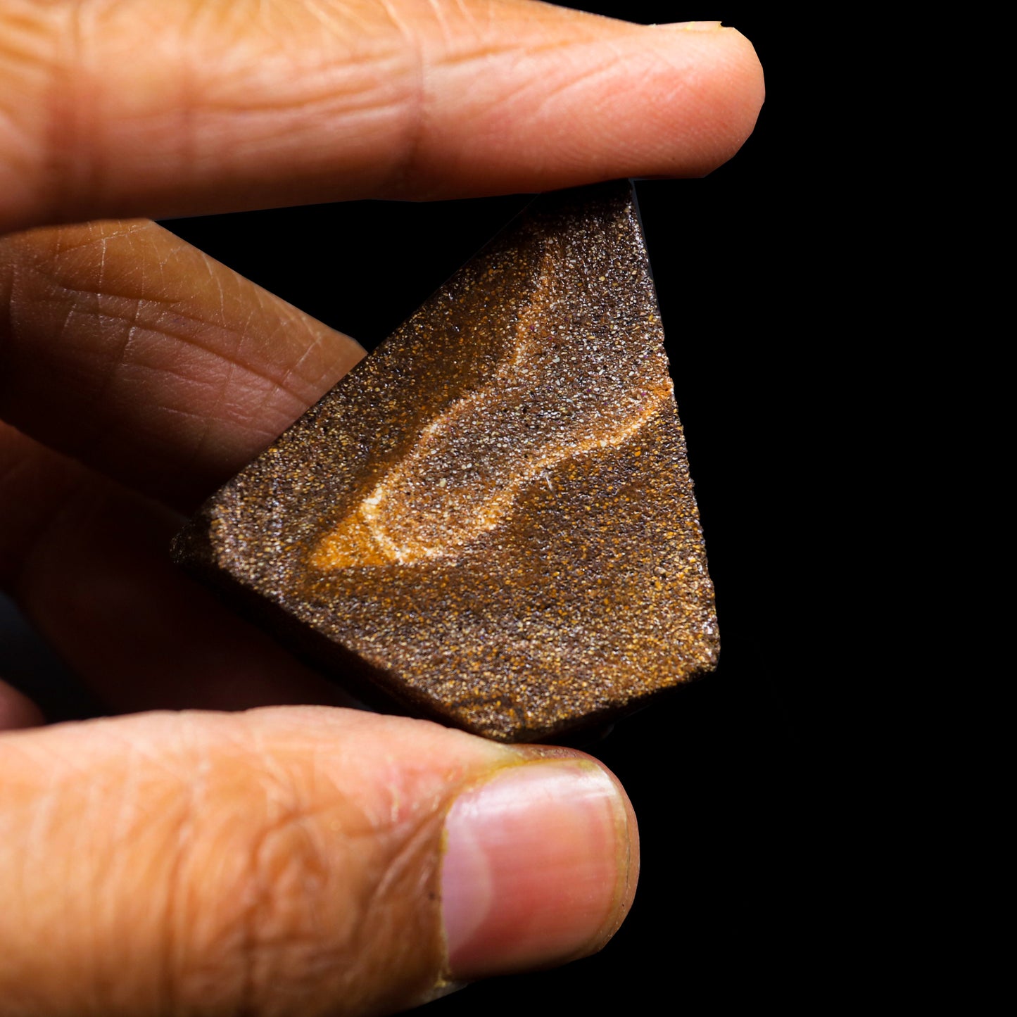 Australian Boulder Opal Natural Mineral Specimen # G 0234