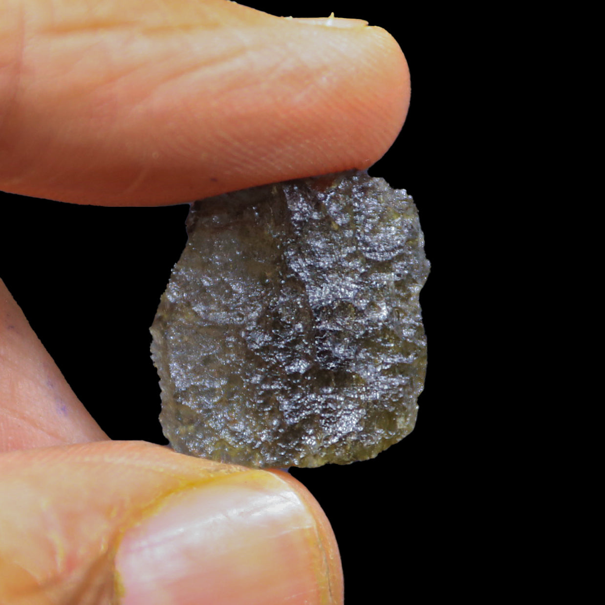 Super Rare Moldavaite Natural Mineral Specimen # G 0236