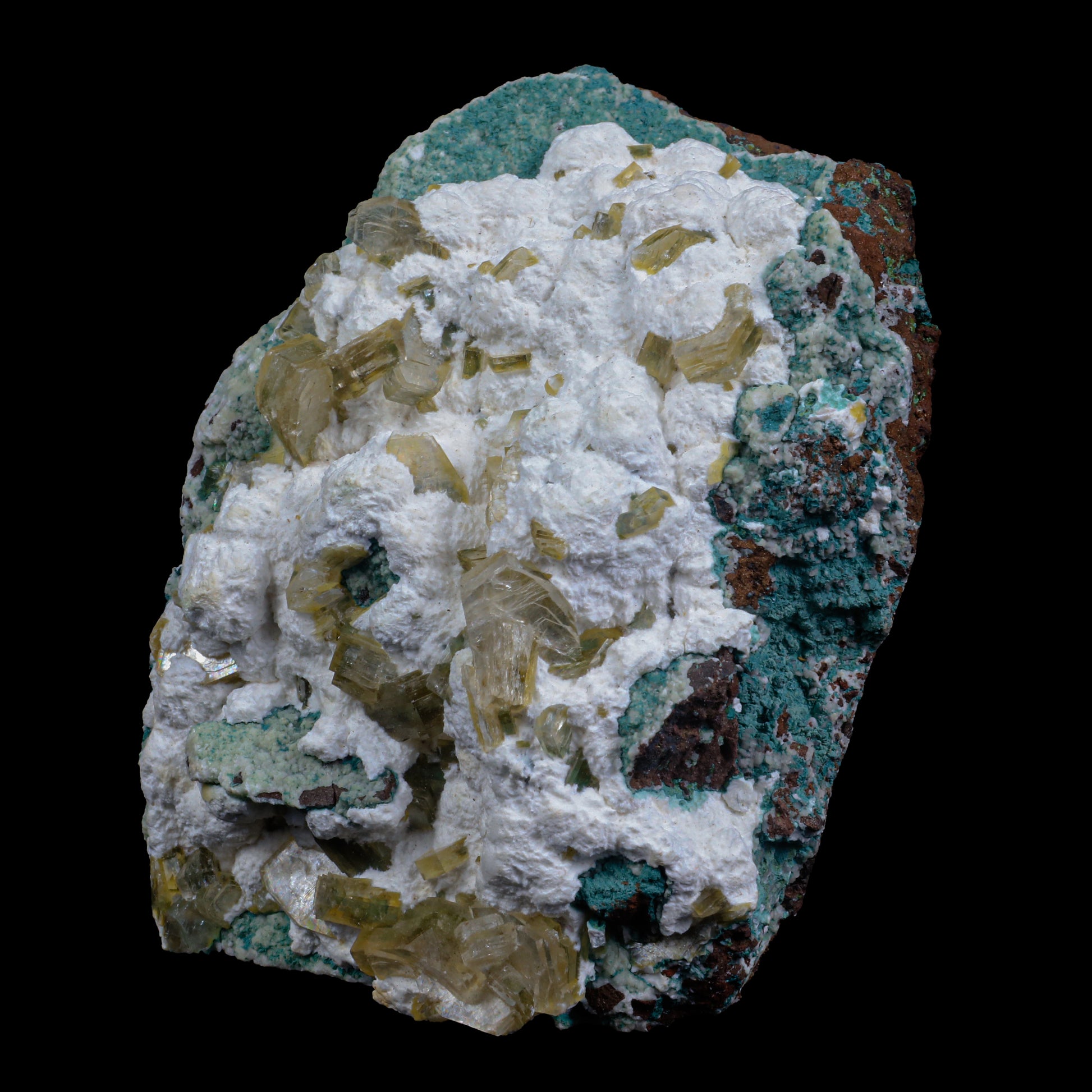 Clinoptilolite on Mordenite  Natural Mineral Specimen  # G 0245