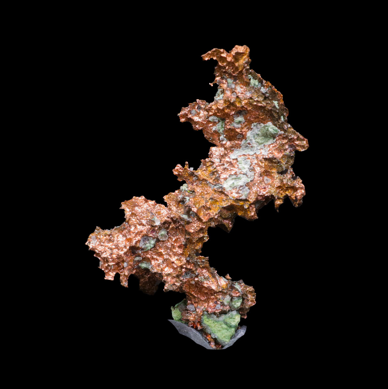 Native Copper Natural Mineral Specimen # G 0255