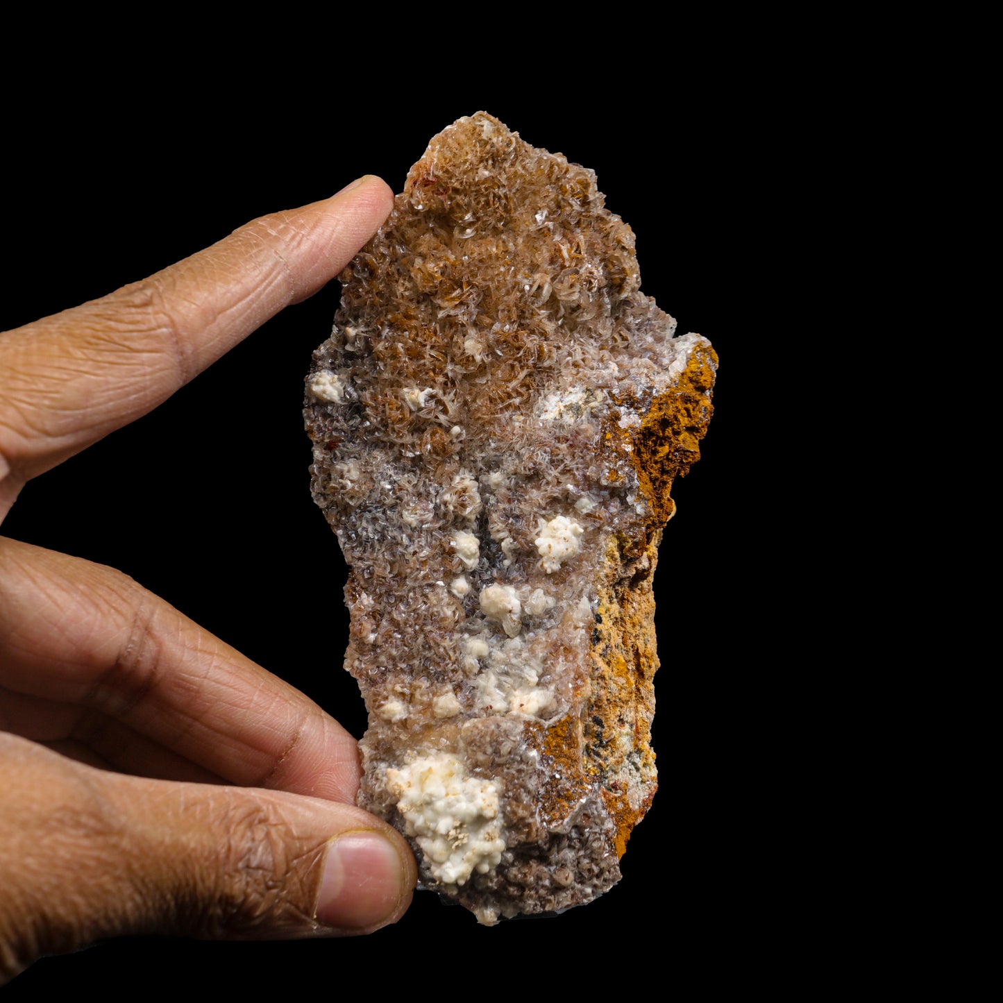 Calcite , Adamite , Rossesite Natural Specimen G #0294