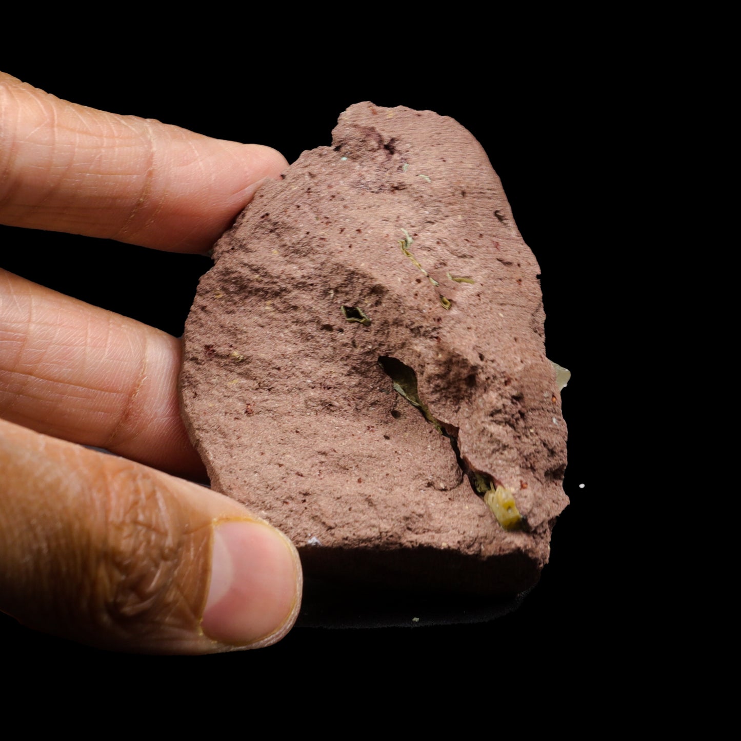 Dogtooth Calcite on Bassalt Natural Mineral Specimen G #0302