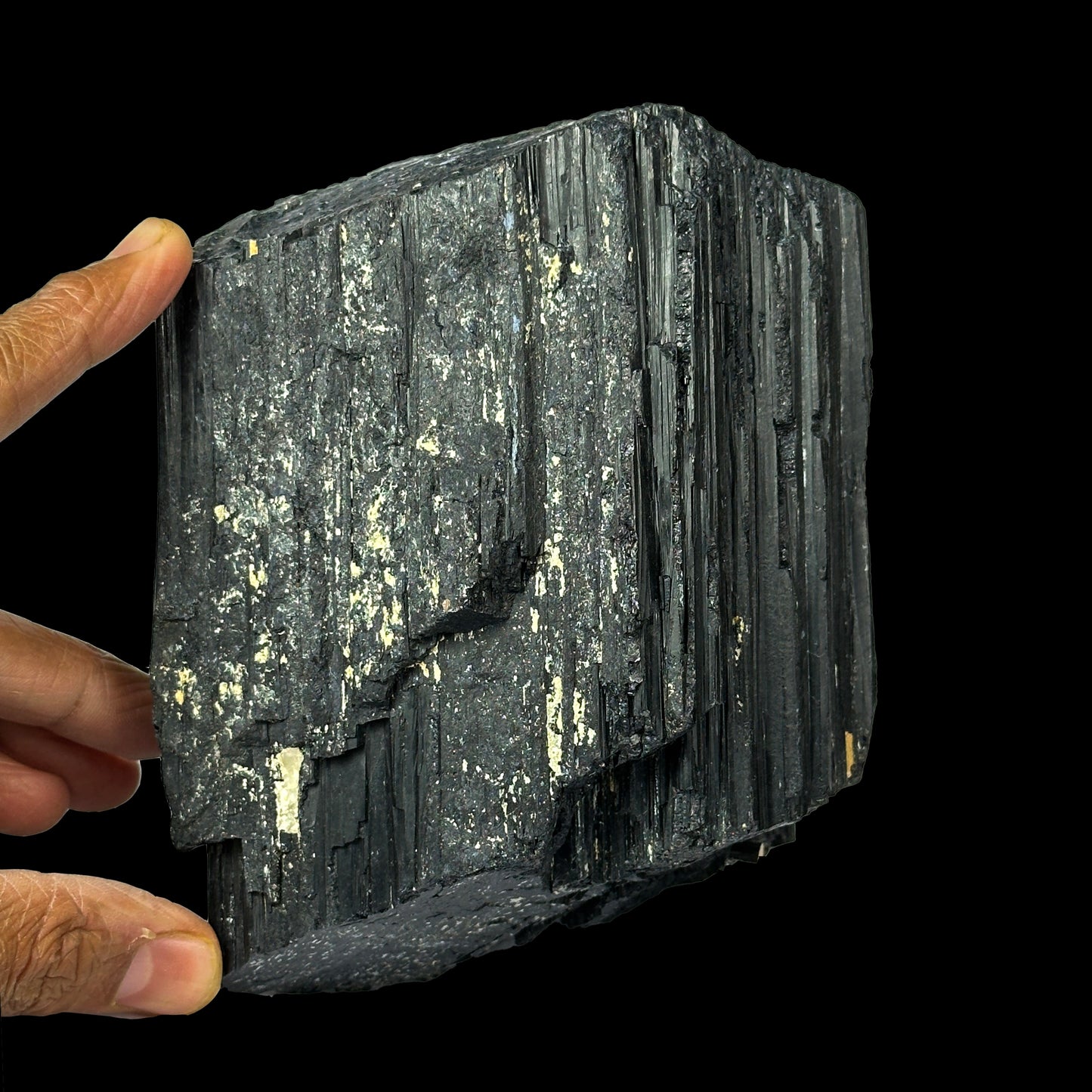 Black Tourmaline Natural Mineral Specimen G #0353