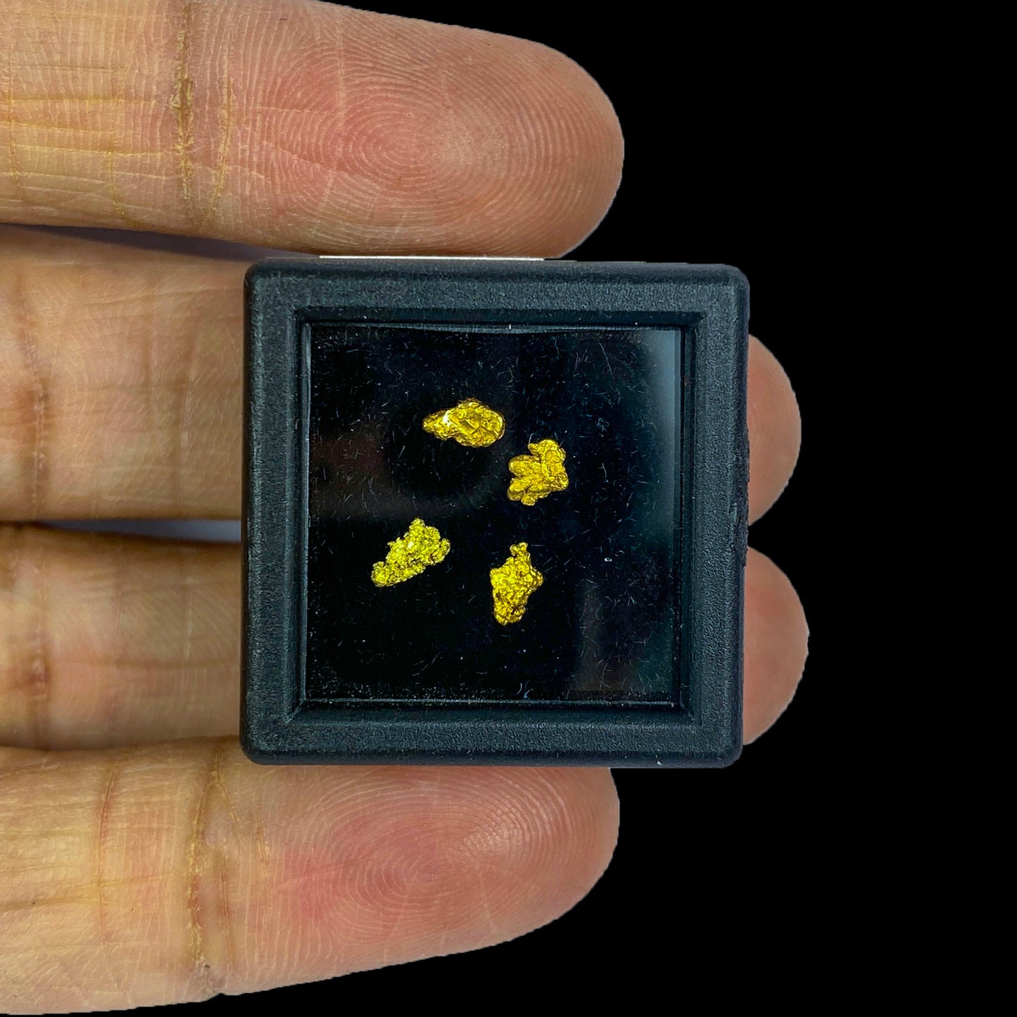 Native Gold Nuggets Natural mineral Specimen G #0356