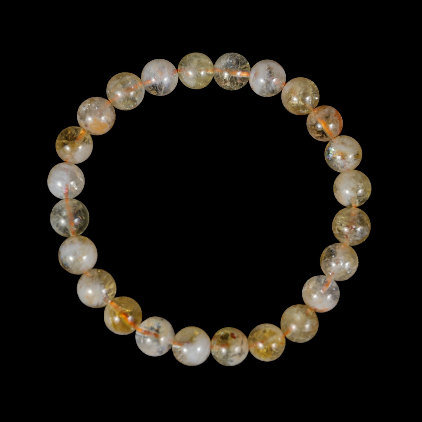 Natural Citrine Bracelet 8 MM