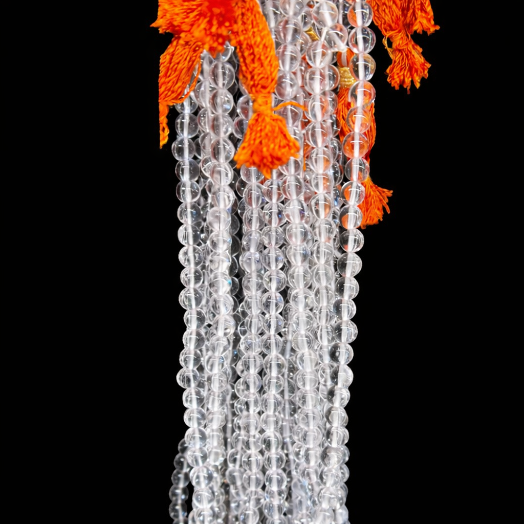Clear Quartz Jap Mala 108 Beads