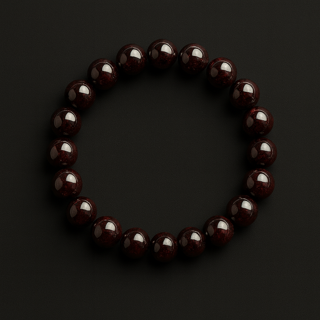 Garnet Bracelet 9 MM