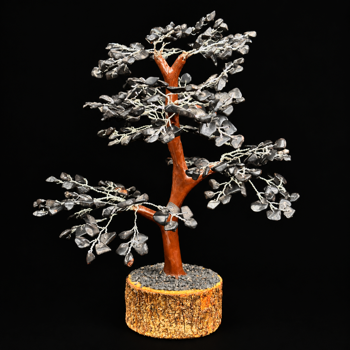 Black Tourmaline Crystal Tree (Small)