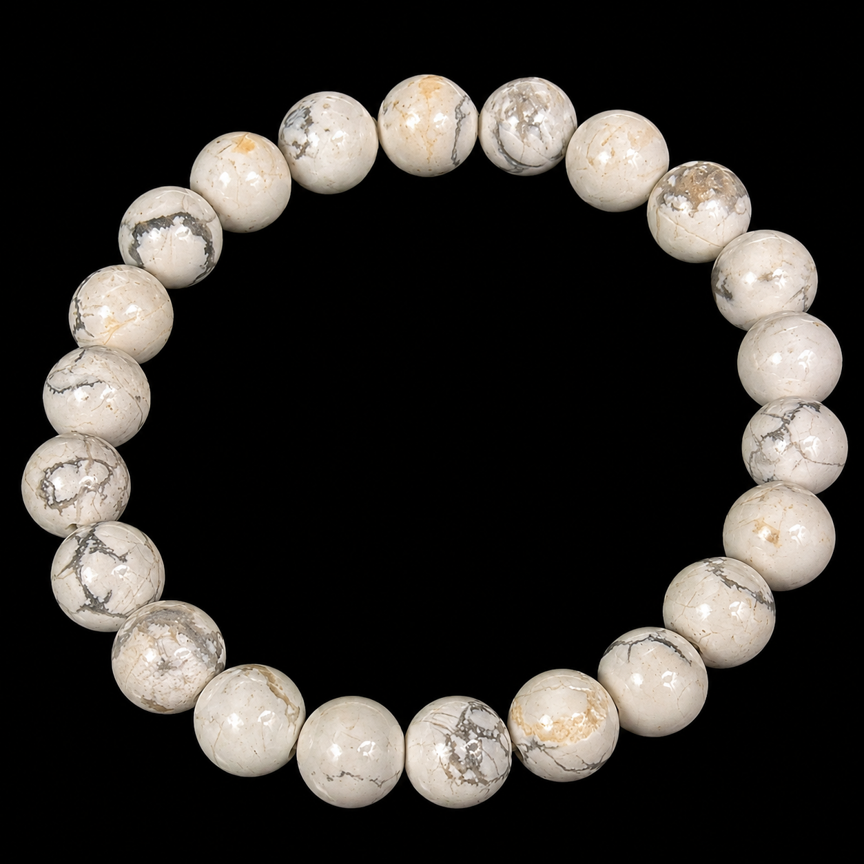 Howlite Bracelet 8 MM