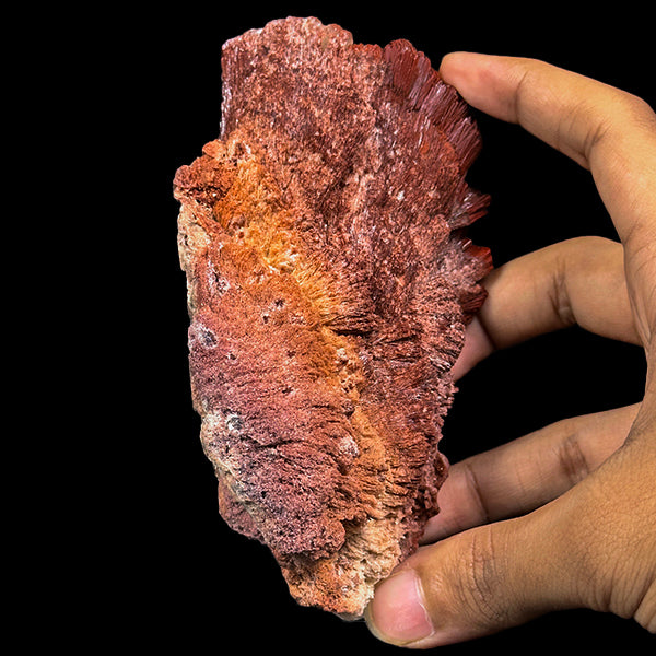 Red Paper Stilbite Natural Mineral Specimen G #0575