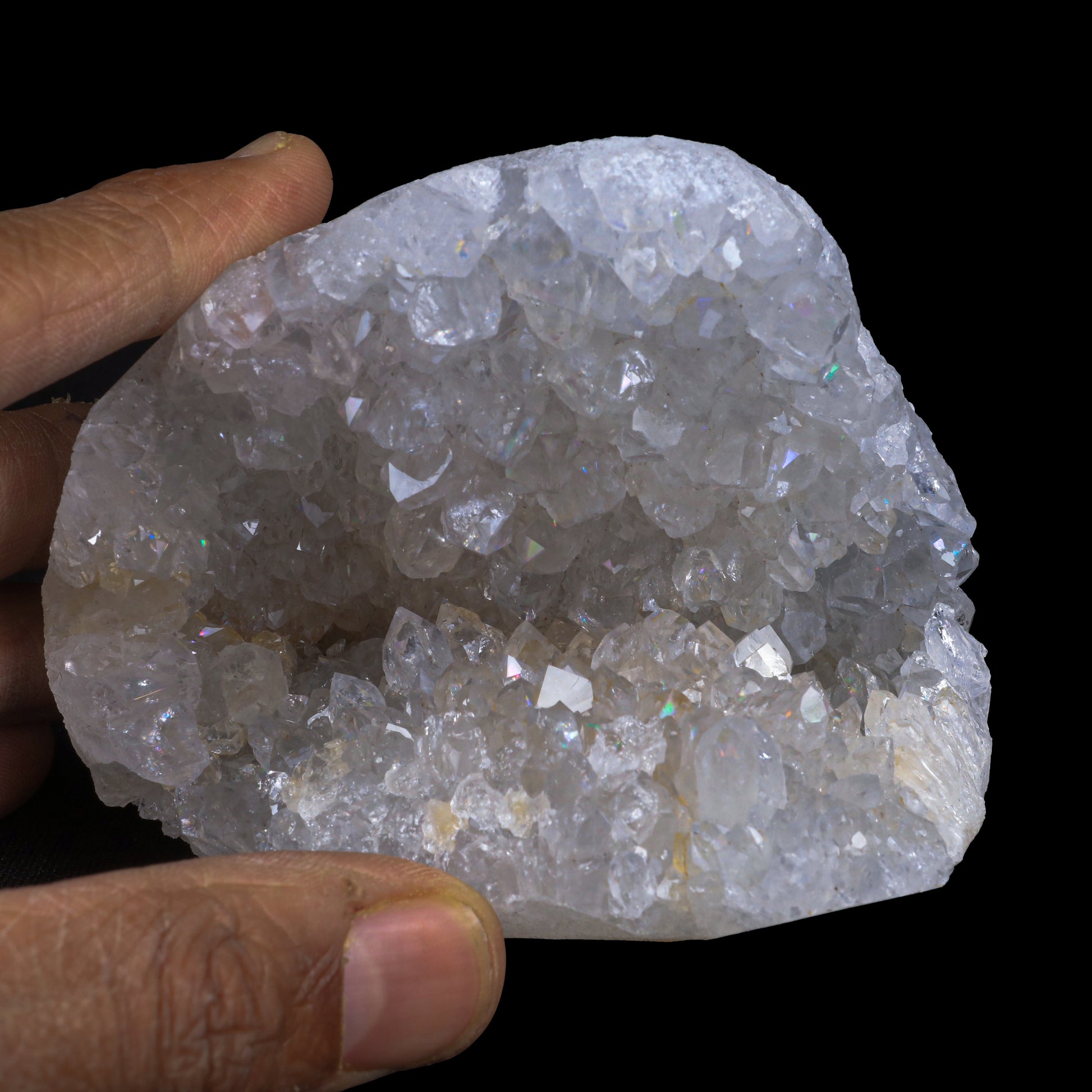 Anandalite / Iridescent Quartz Natural Mineral Specimen  # G 0248