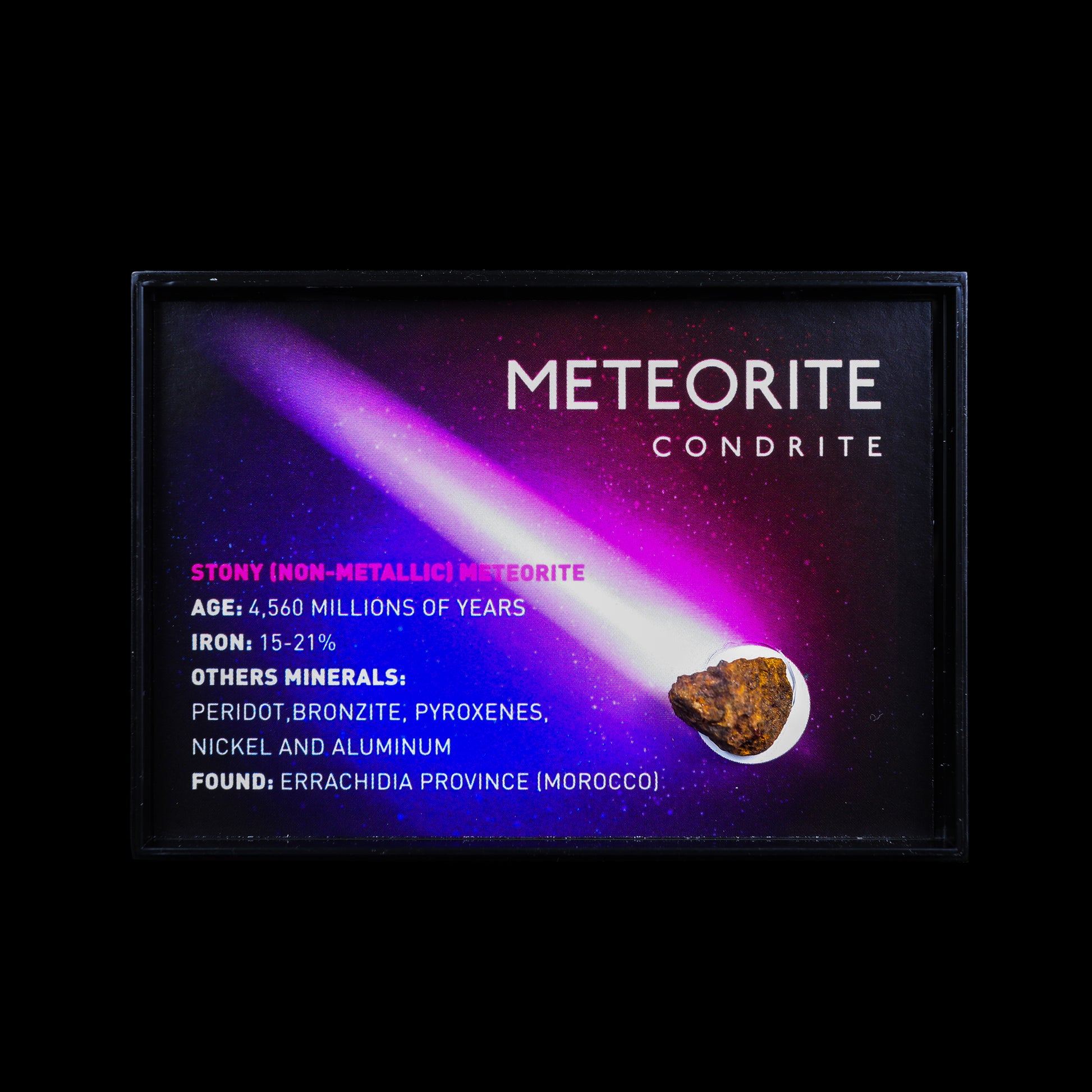 Meteorite Condrite Specimen  # G 0251