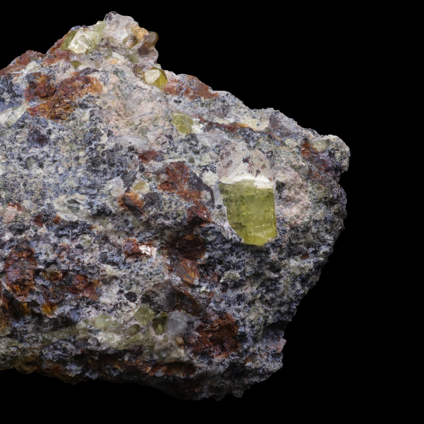 Apatite Cluster on Matrix Natural Mineral Specimen  # G 0252