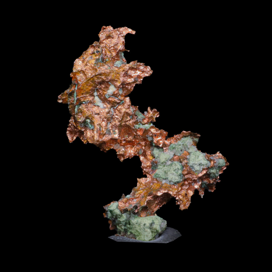Native Copper Natural Mineral Specimen  # G 0255