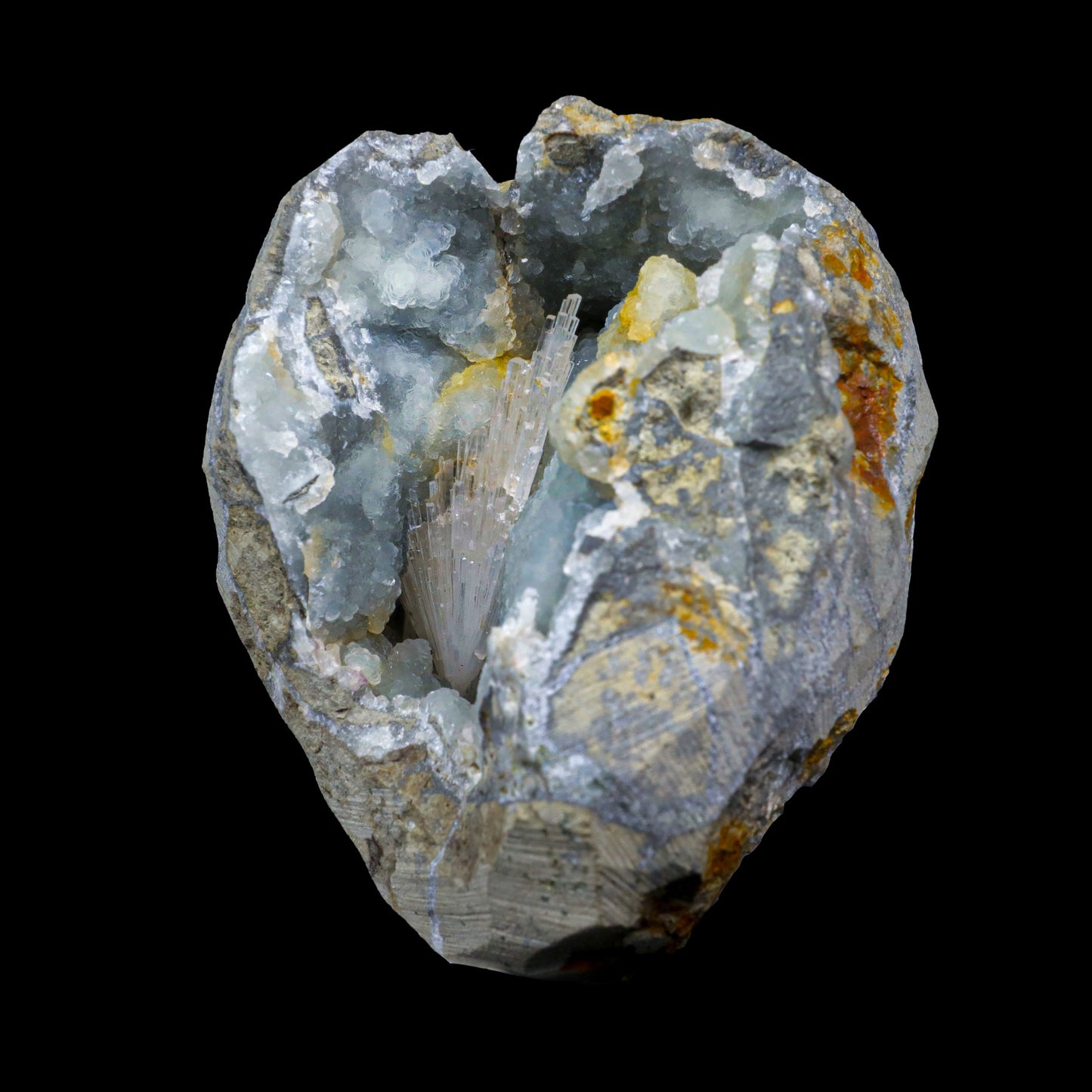 Super Rare Natrolite Natural Mineral Specimen  # G 0256