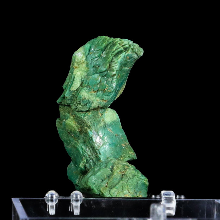 Green Heulandite Natural Mineral Specimen  # G 0279