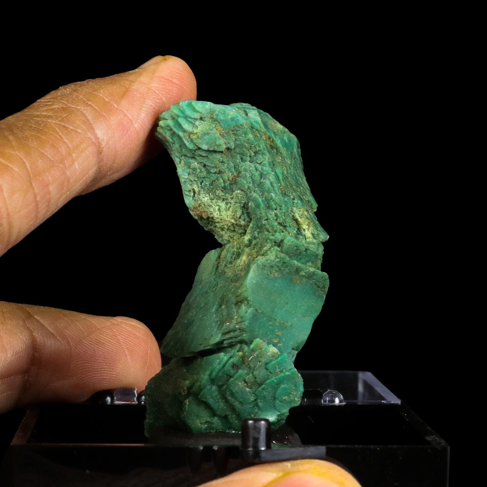 Green Heulandite Natural Mineral Specimen  # G 0279