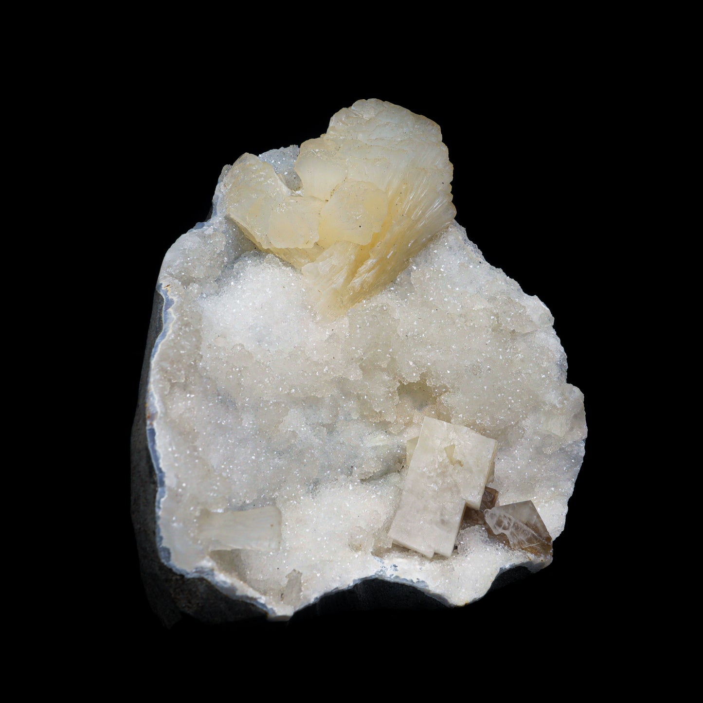 Rare Chabazite,Stellerite,MM Quartz Natutral Specimen # G 0281