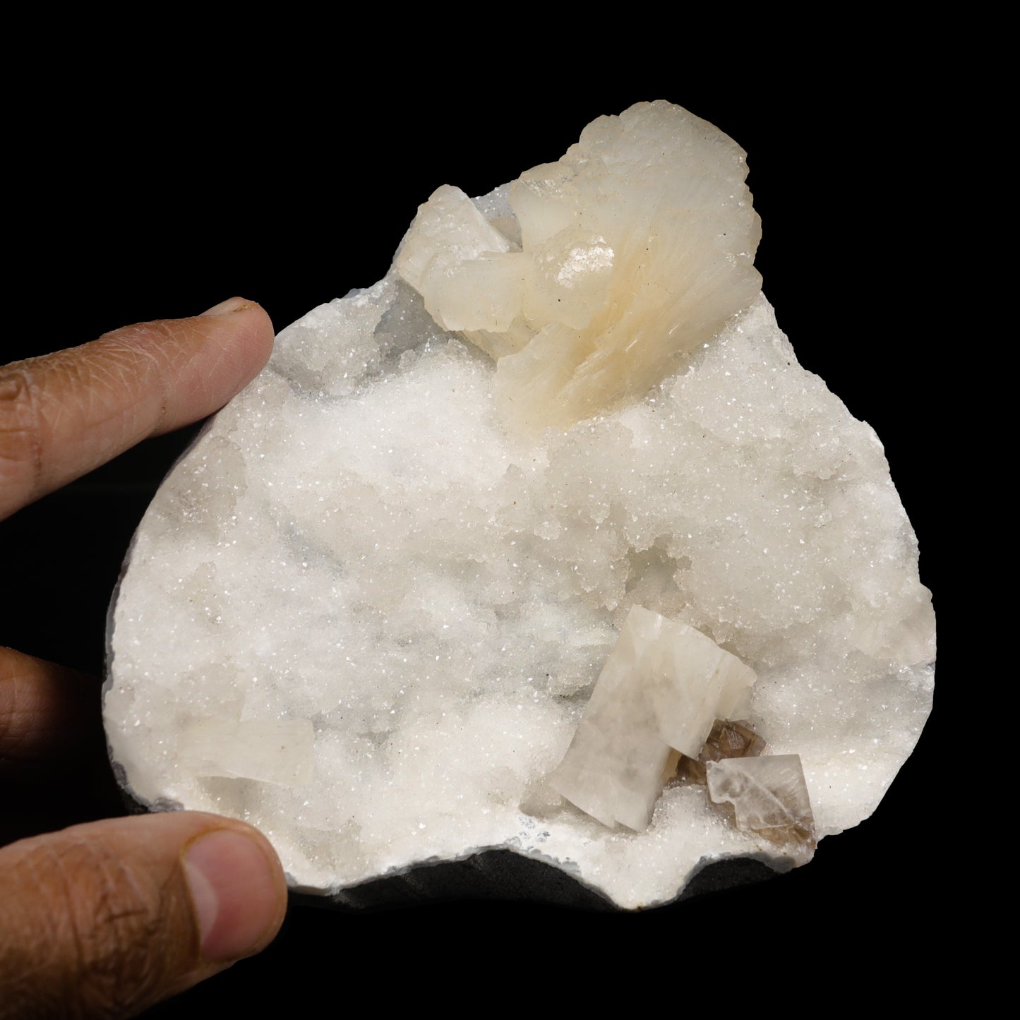 Rare Chabazite,Stellerite,MM Quartz Natutral Specimen # G 0281