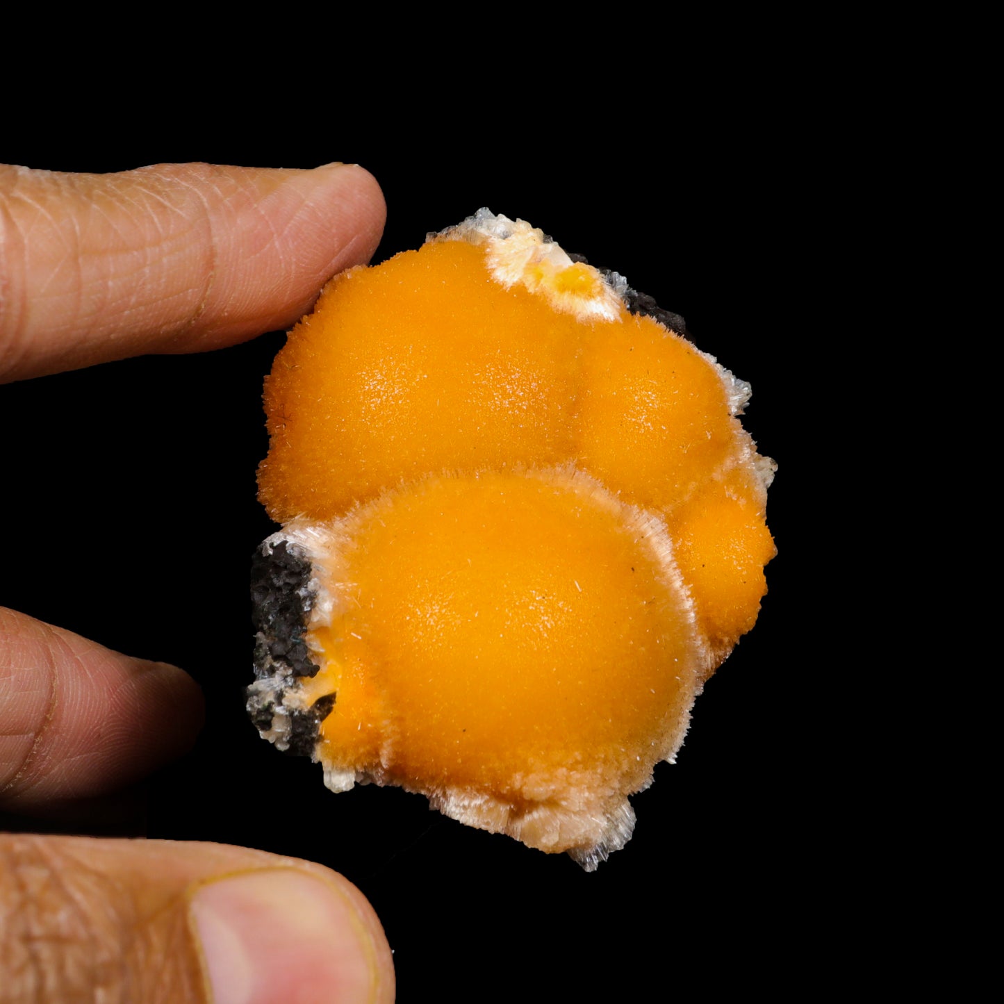 Orange Thomsonite Natural Mineral Specimen  G #0290