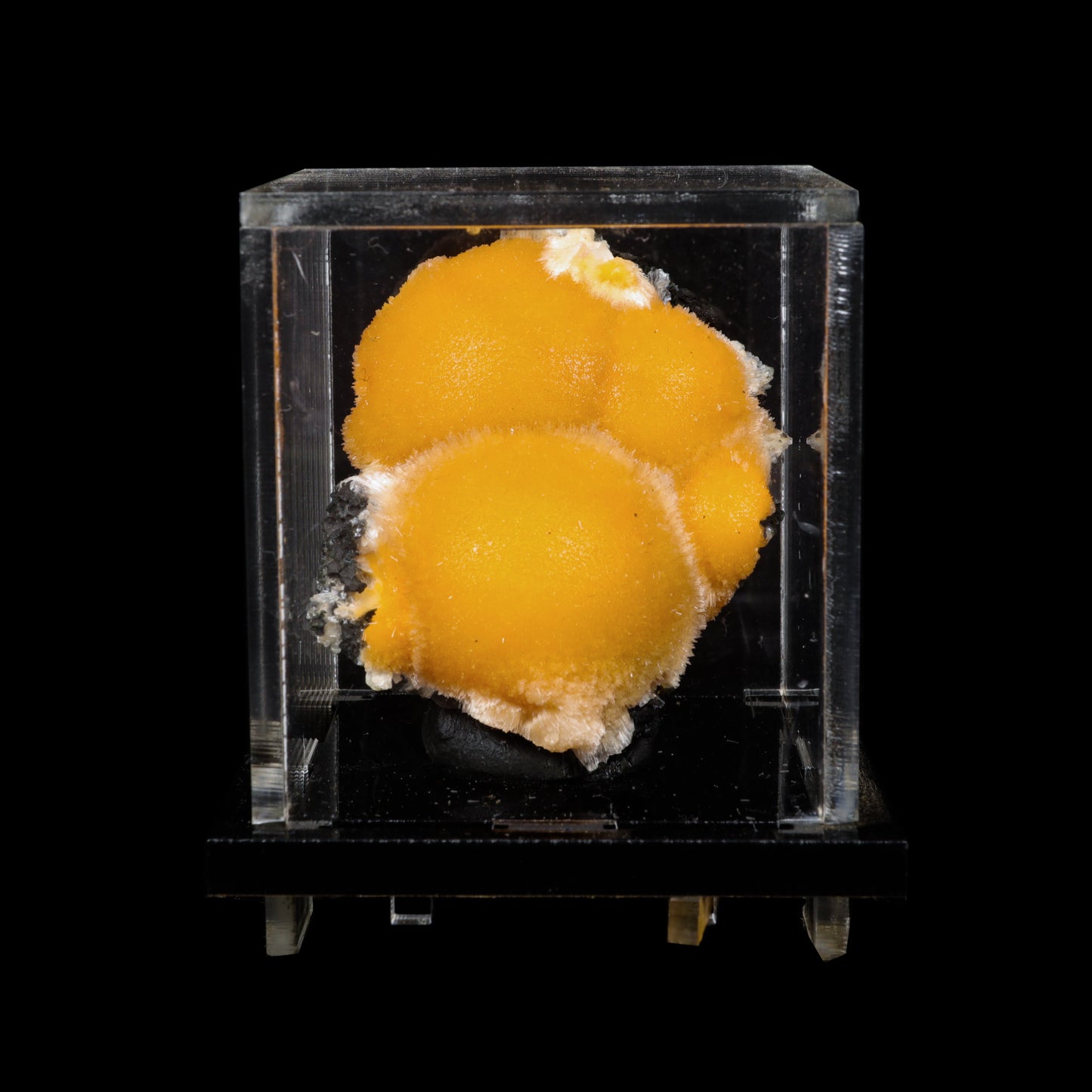 Orange Thomsonite Natural Mineral Specimen  G #0290