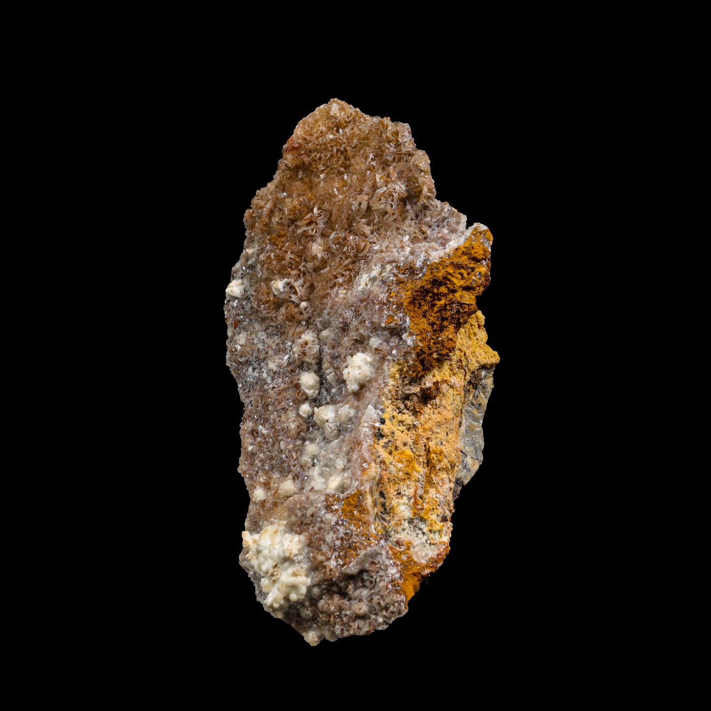 Calcite , Adamite , Rossesite Natural Specimen G #0294