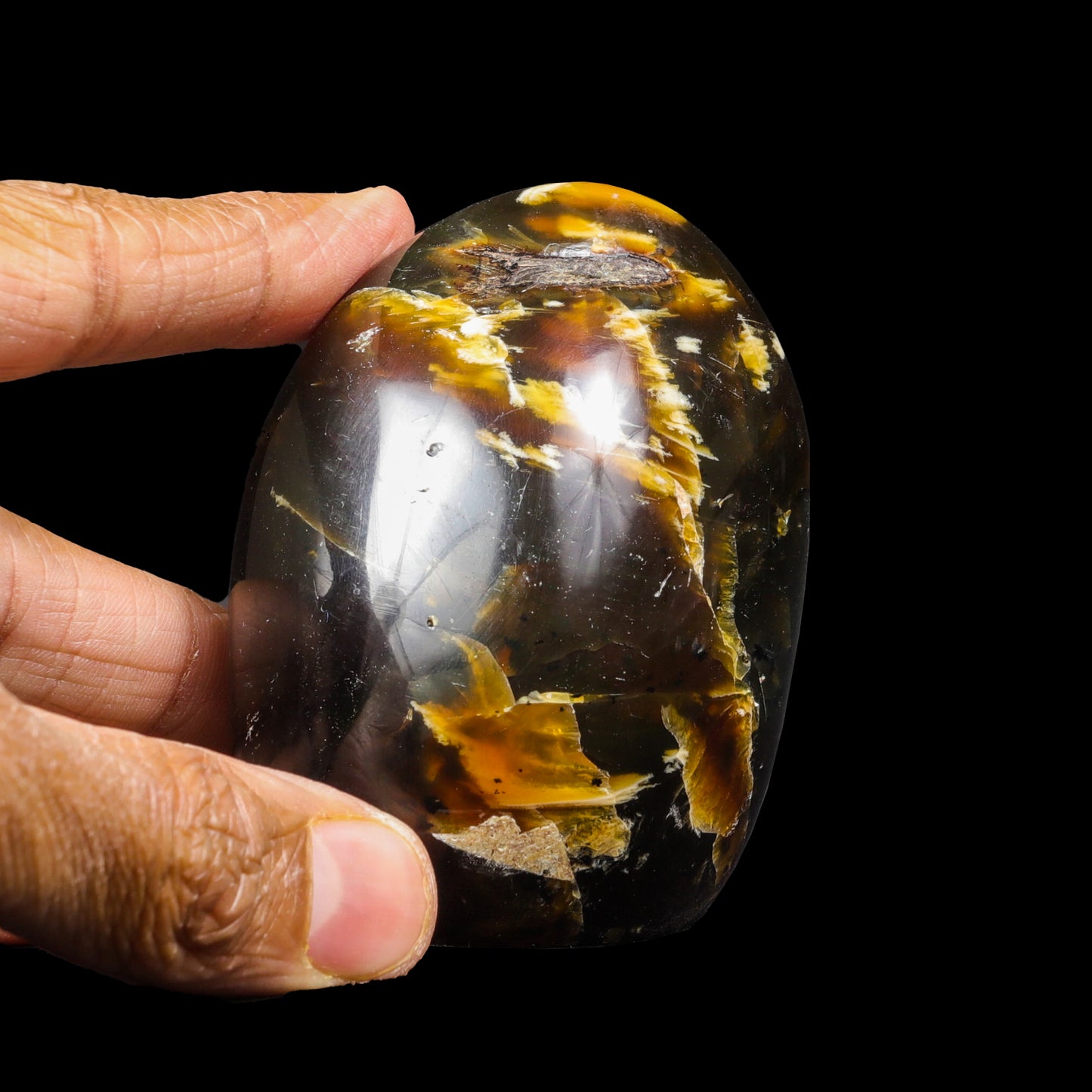 Indonesian Amber Natural Mineral Specimen G #0307