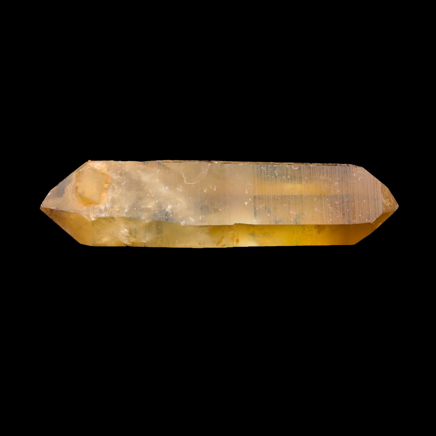 Natural Dual Terminated Citrine Mineral Specimen G #0315