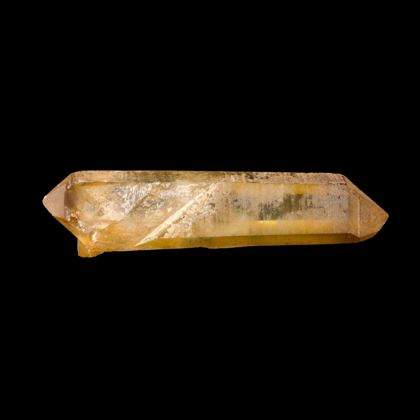 Natural Dual Terminated Citrine Mineral Specimen G #0315