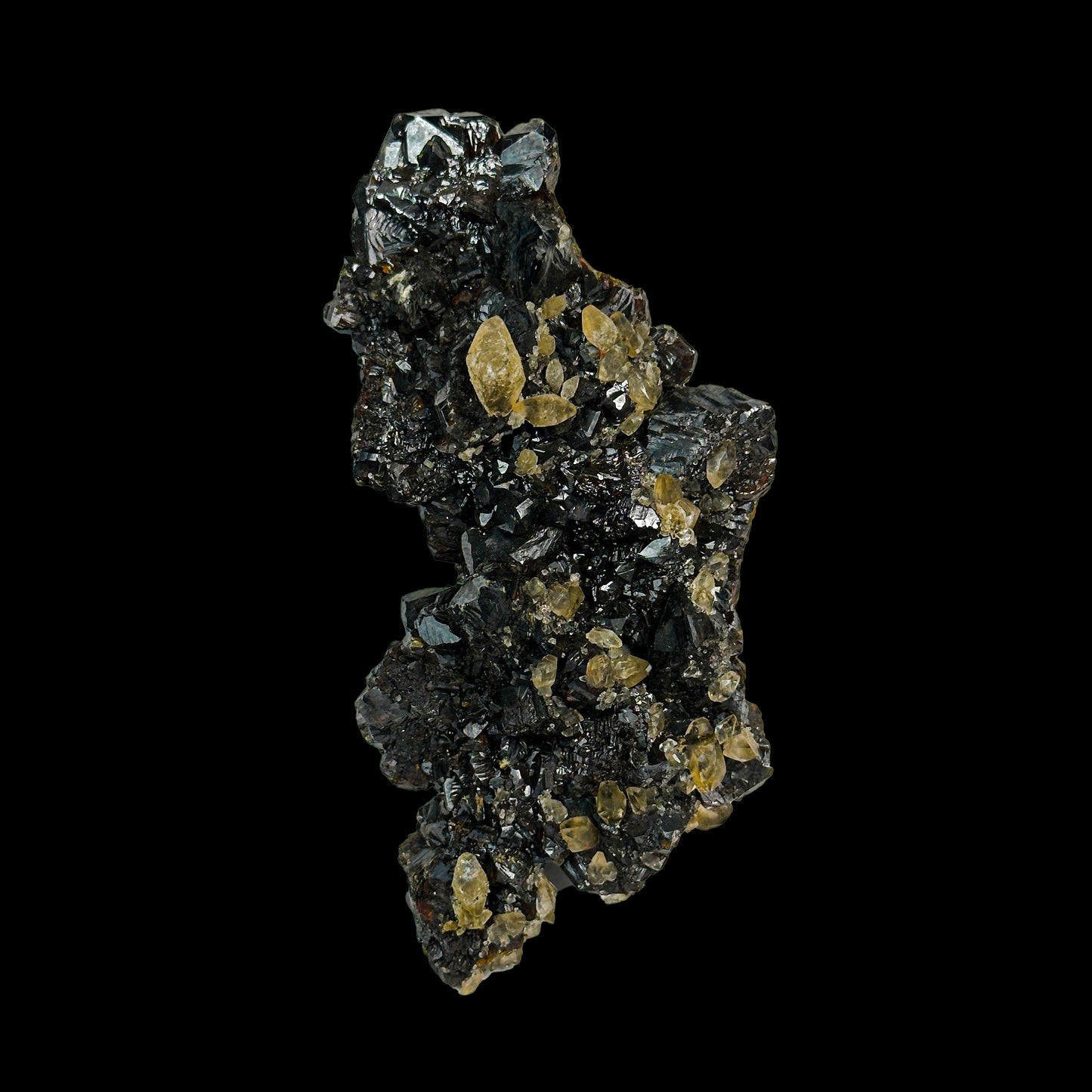 Super Rare Calcite with Sphalerite Natural Mineral Specimen from Elmwood Mine , Tennessee G #0326