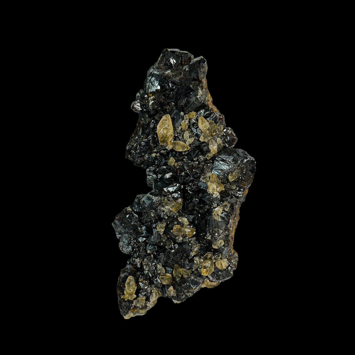 Super Rare Calcite with Sphalerite Natural Mineral Specimen from Elmwood Mine , Tennessee G #0326