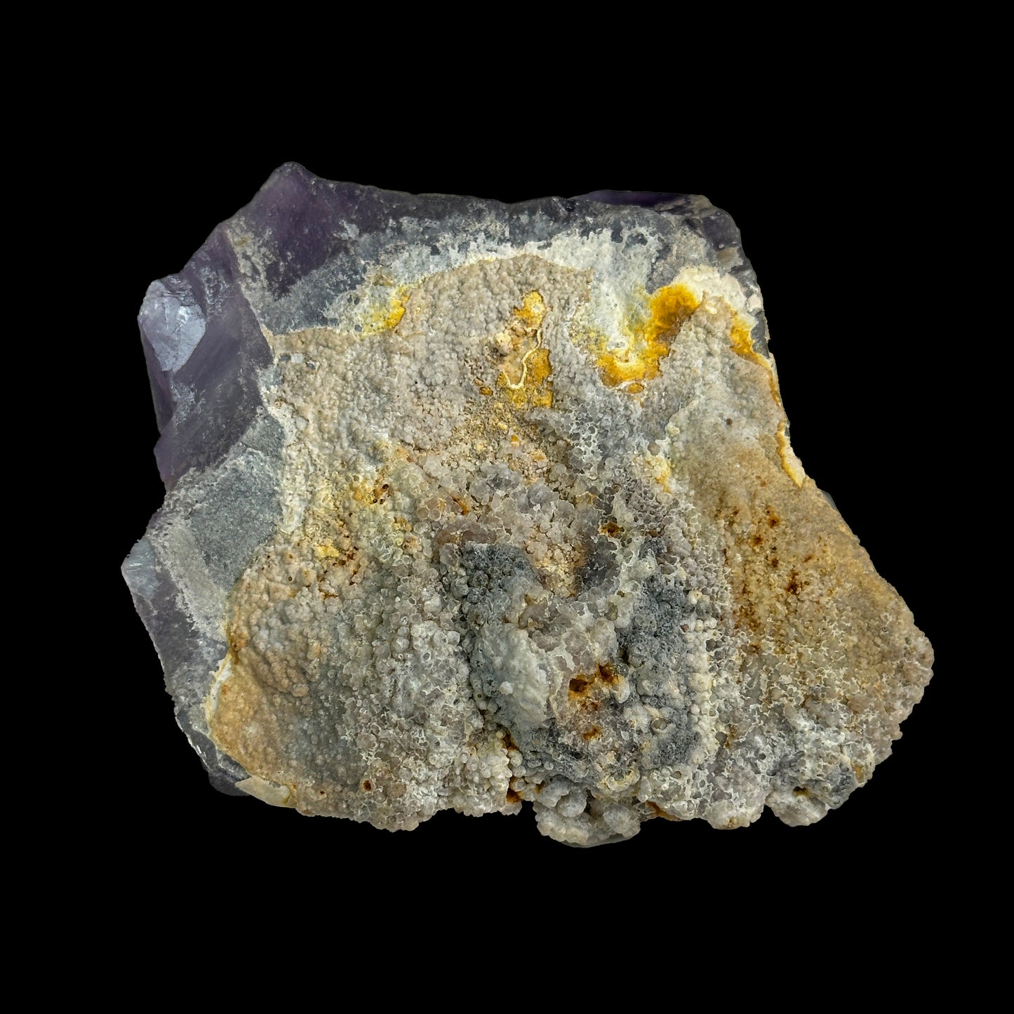 Purple Fluorite Cube Natural Mineral Specimen G #0327