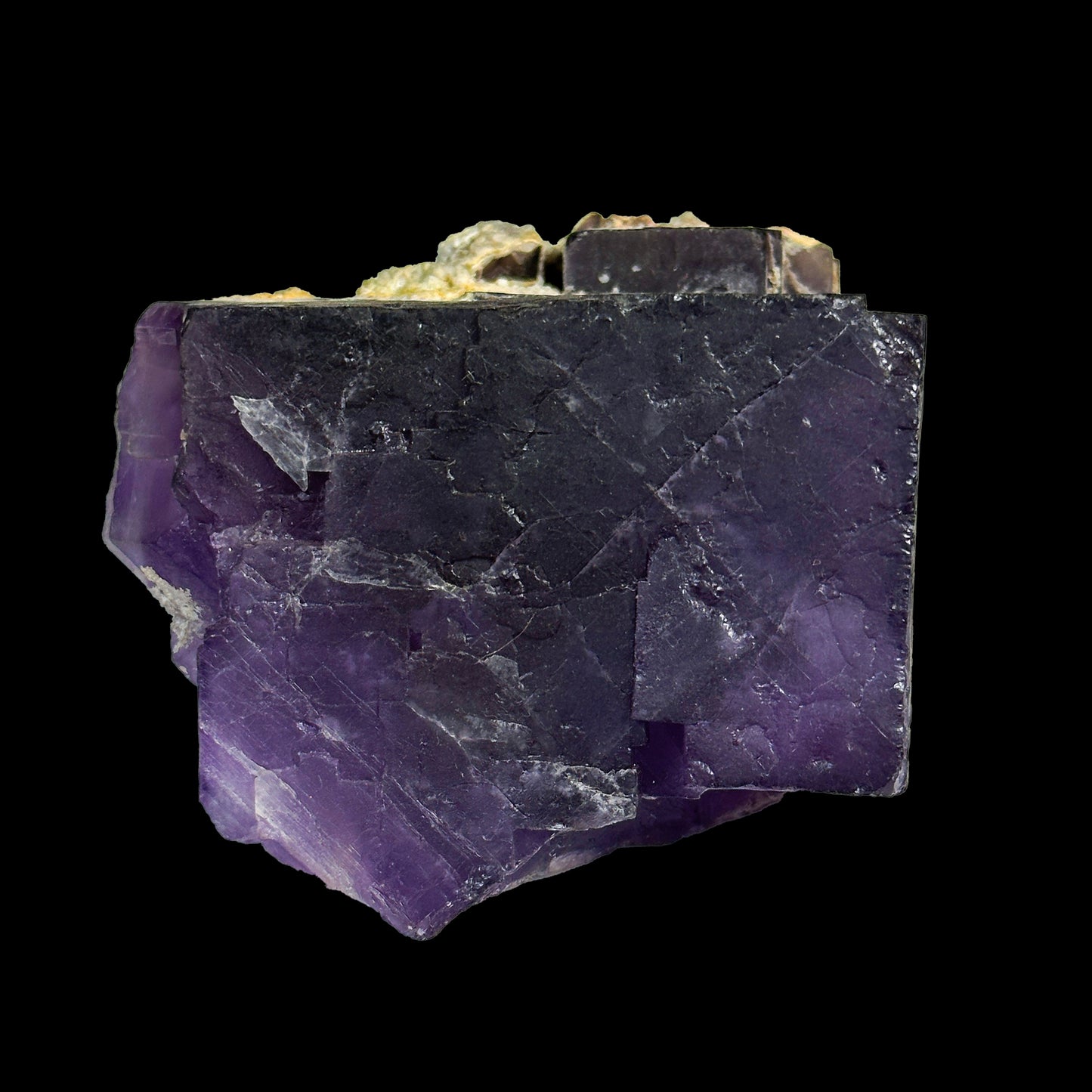Purple Fluorite Cube Natural Mineral Specimen G #0327