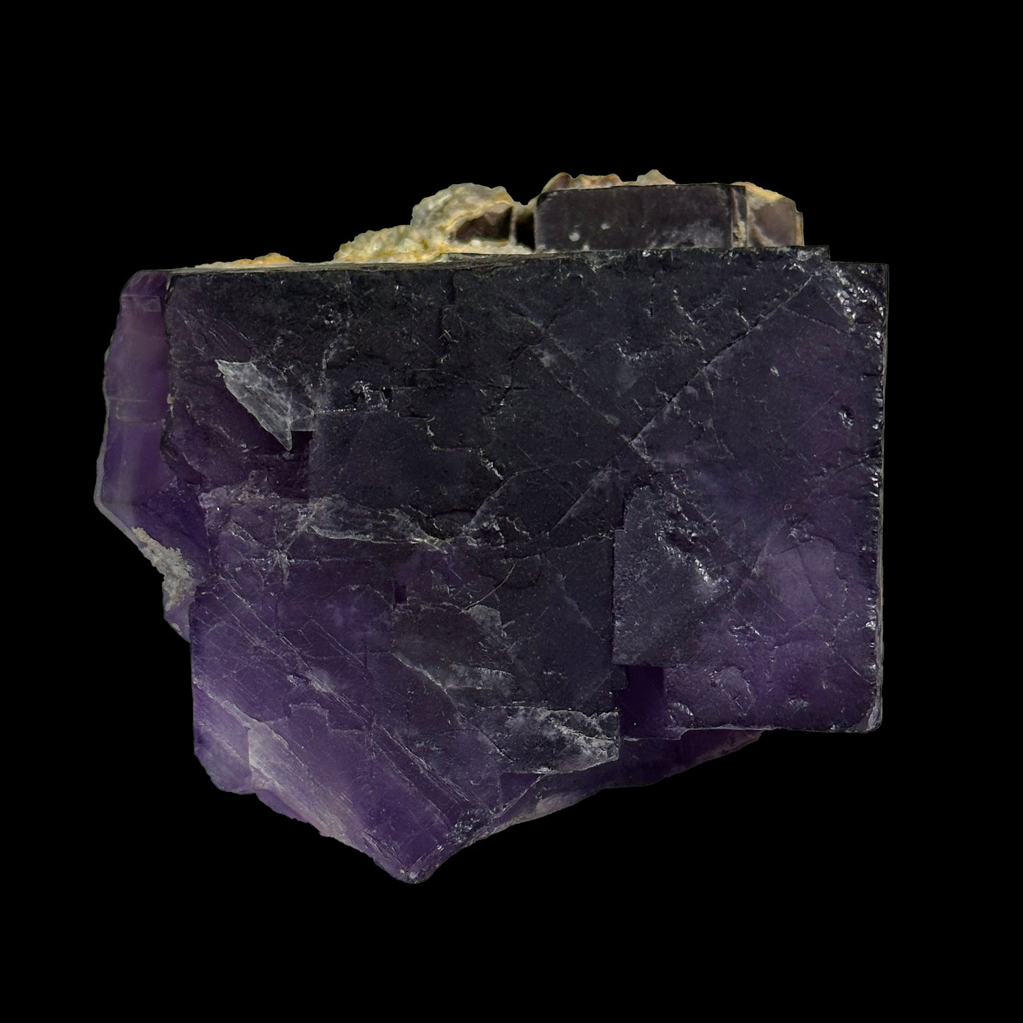 Purple Fluorite Cube Natural Mineral Specimen G #0327