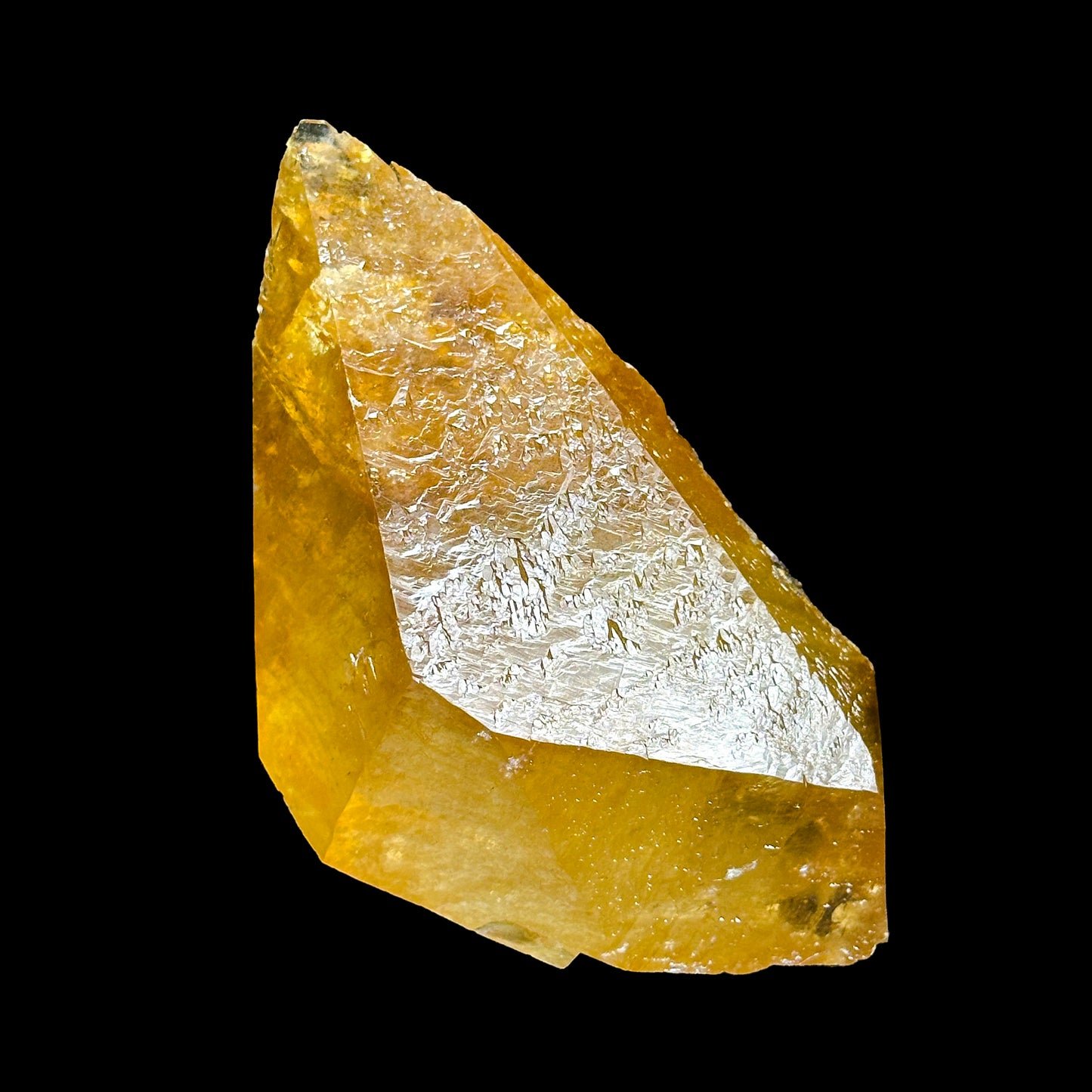 Super Rare Golden Calcite Natural Mineral Specimen from Elmwood Mine , Tennessee G #0328